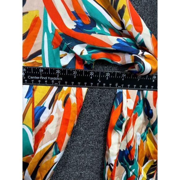 Good Times U.S.A Artsy Jacket Womens Size XL Multicolor Geometric Full Zip NEW - Picture 7 of 7